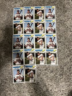 Vintage signed diamond back baseball cards!