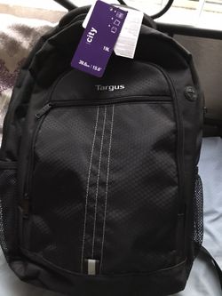 Targus Black Backpack New With Tags $20