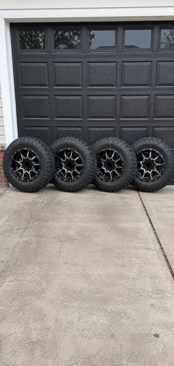 Dropstar 20in Truck Rims and Tires