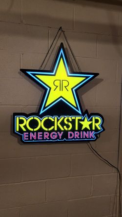 Rockstar Energy Light Up Sign