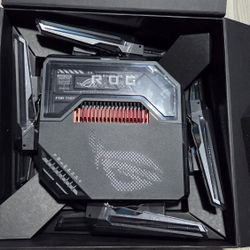Lowball Offers Will Be Ignored. ASUS ROG Rapture GT-BE98 PRO First Quad-Band WiFi 7 Gaming Router supports 320MHz, Dual 10G Port. Box Included