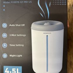 Brand New Insenvo Cool Most Humidifier 