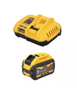 BRAND NEW IN BOX Shop DEWALT 20V/60V MAX FLEXVOLT Lithium-Ion 9.0Ah Battery and Charger Starter Kit