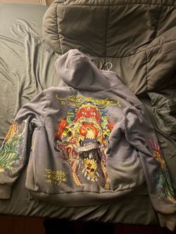 Ed hardy zip up