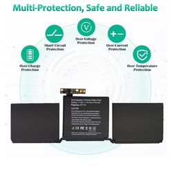 A1713 A2171 Laptop Battery Compatible with MacBook Pro 13 Inch Model A1708 (Late 2016, Mid 2017) A2159 (2019) A2289 (2020) A2338 (2020, M1,M2) EMC 297