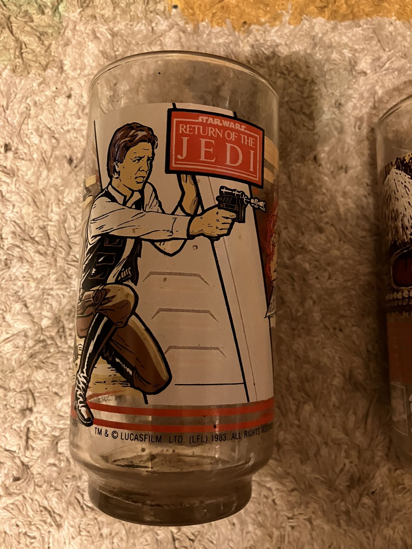 Star Wars Return Of The Jedi Cups