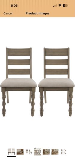 Farmhouse style dinning chairs