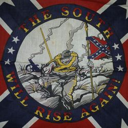 Southern Flag Or Bandana! 22" X 22"