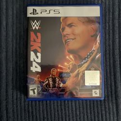 Ps5 Game WWE 2k24
