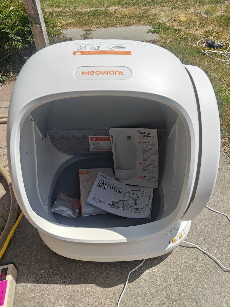 New W/O Box Meowant MW-SC02 Automatic Self Cleaning Litter Box