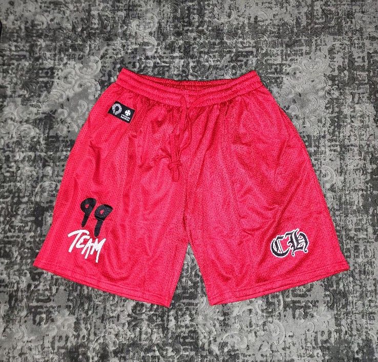 Chrome Hearts SHORTS FORN RED