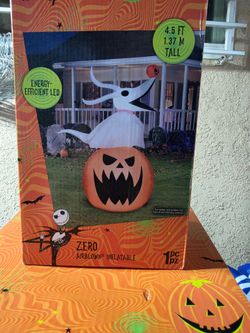 Nightmare Before Christmas Zero Airblown Inflatable 4.5 FT