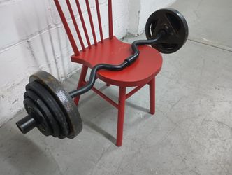 💯 POUNDS💪 15 Z Curl Bar + 85 Plates. Miami 33130. Delivery fee