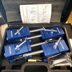 DAYDOOR Cabinet Face Frame Clamps with Built-in Drill Guide (
