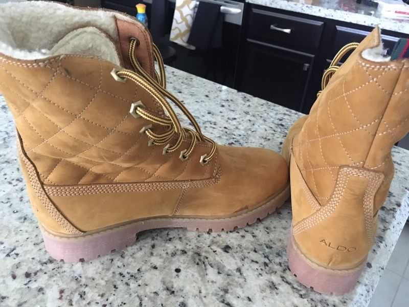 Aldo genuine leather men winter boots