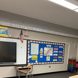 Classroom Decor Bundle With Calendar and Number Line