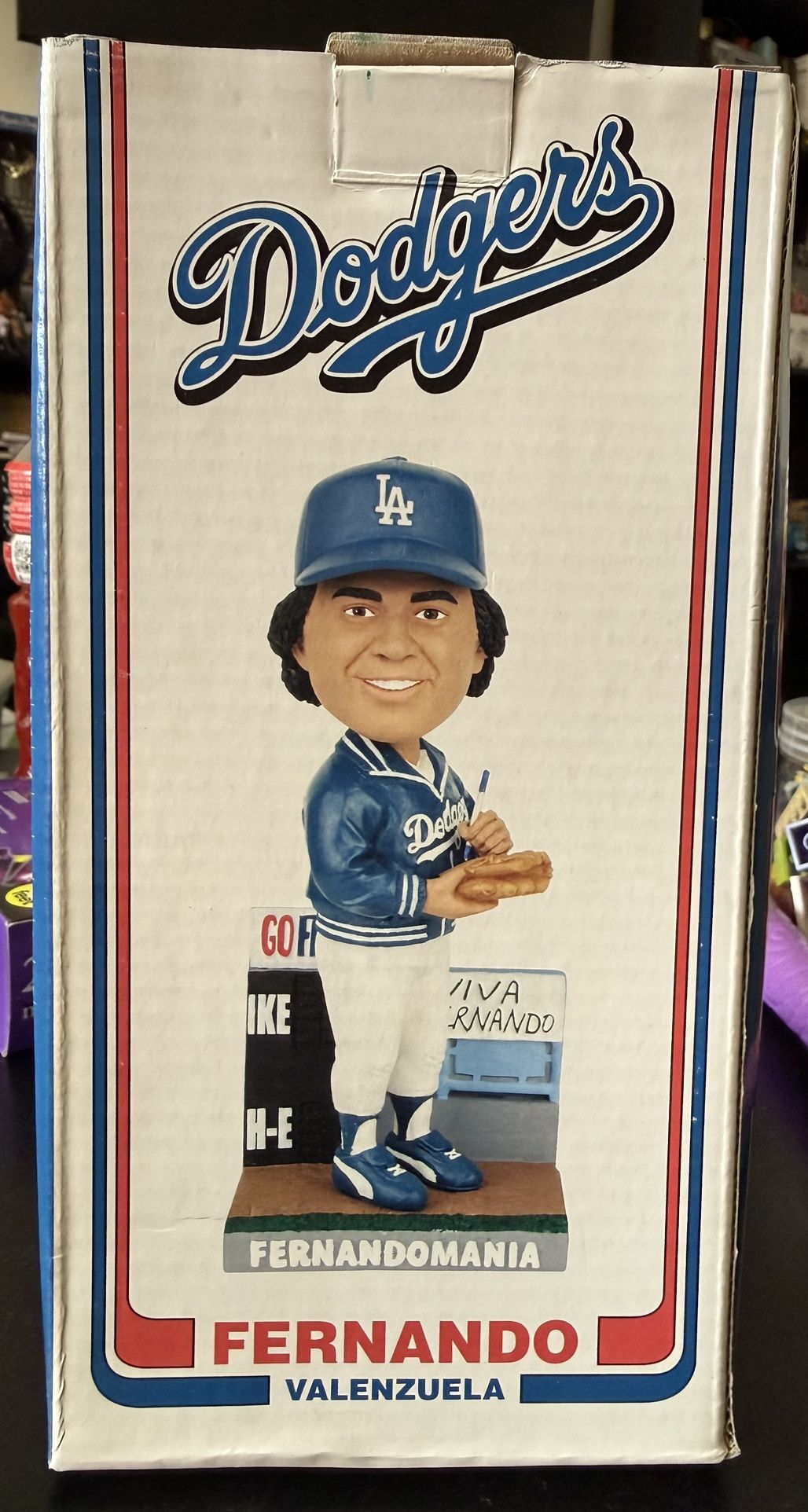 Fernando Mania Valenzuela Dodgers Bobble Head 