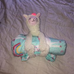 Llama 🦙 Plushy With Blanket 