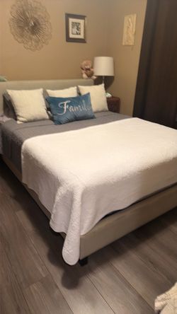 Queen bed
