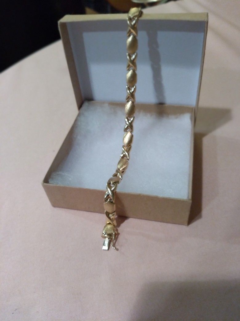 Italian Made 14kt Bracelet Clasp Lock