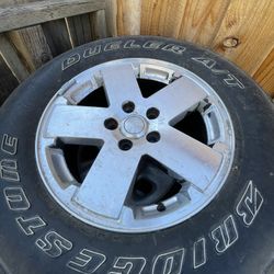 Jeep Wrangler Spare Tire 