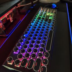 LED Typewriter Keyboard