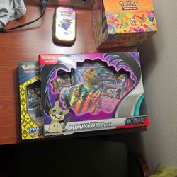 Pokemon Products Cards And Boxes!