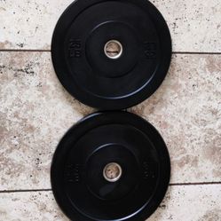 New In Box 170lb Olympic Bumper Weight Plates Set FIRM PRICE 