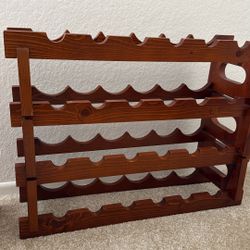 Wooden Wine Rack