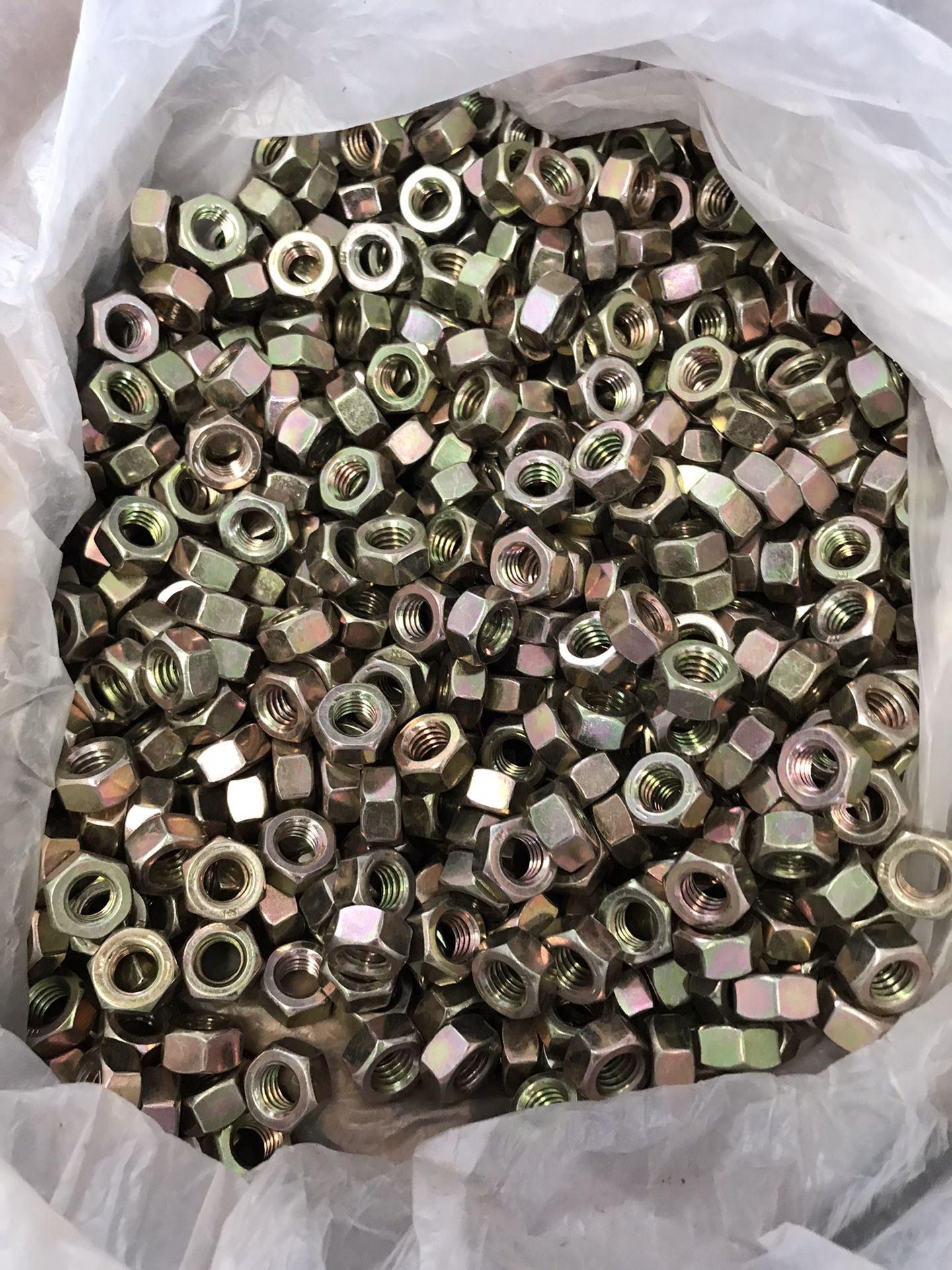 5/16 Grade 8 Hex Nuts 100pack
