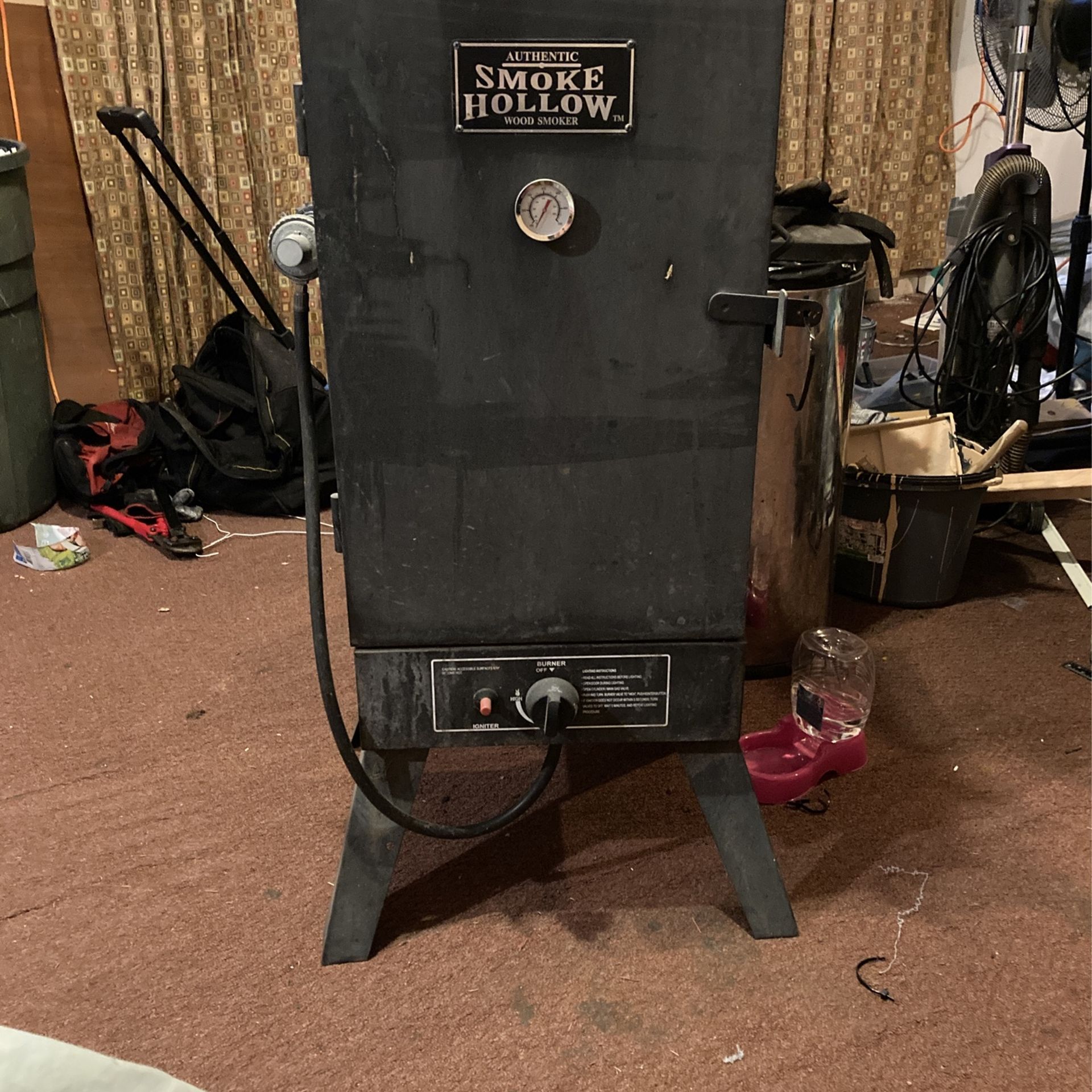 Authentic smoke hollow wood cheap smoker