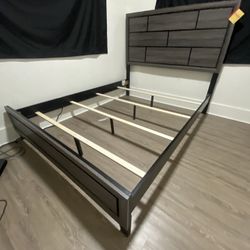 Queen Size Bed Frame With Mattress Included