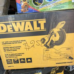 12” Double Bevel Compound Miter Saw 