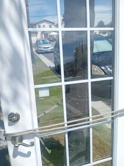 Glass door
