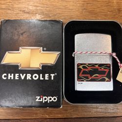 Never Used Zippo “CHEVY”