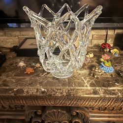 Diamond  Star  Glasvase  Transparente