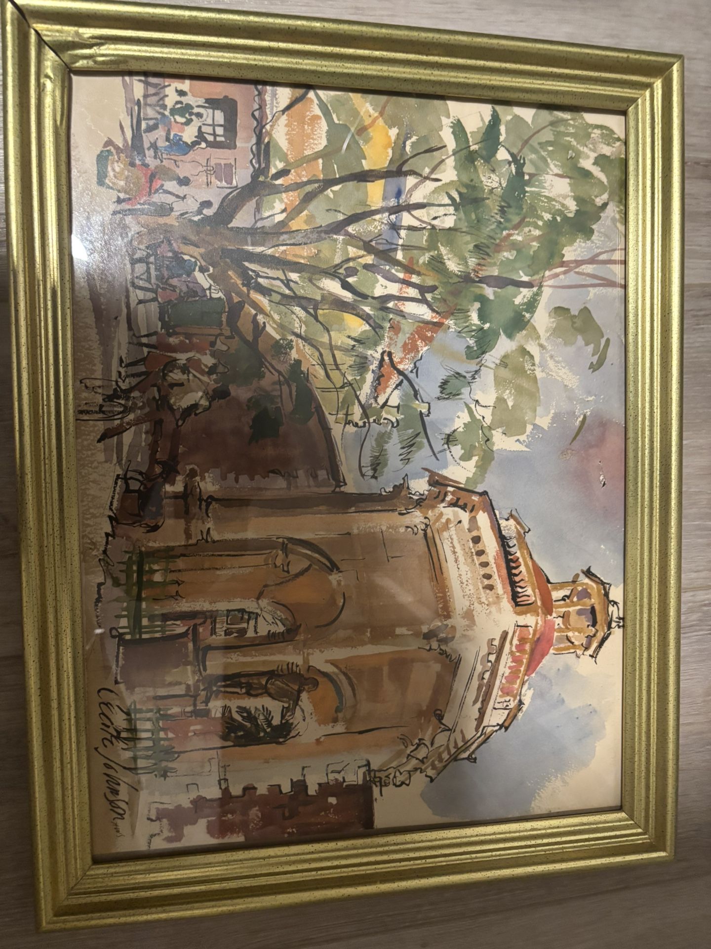 Cecile Johnson Watercolor