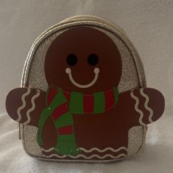Bath And Body Works Gingerbread Man Makeup Bag *Brand New*