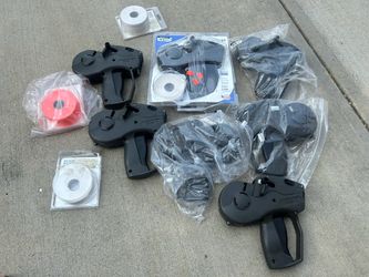7x Office Depot OD101 One-Line Labeler Kit Price Gun + Bonus!