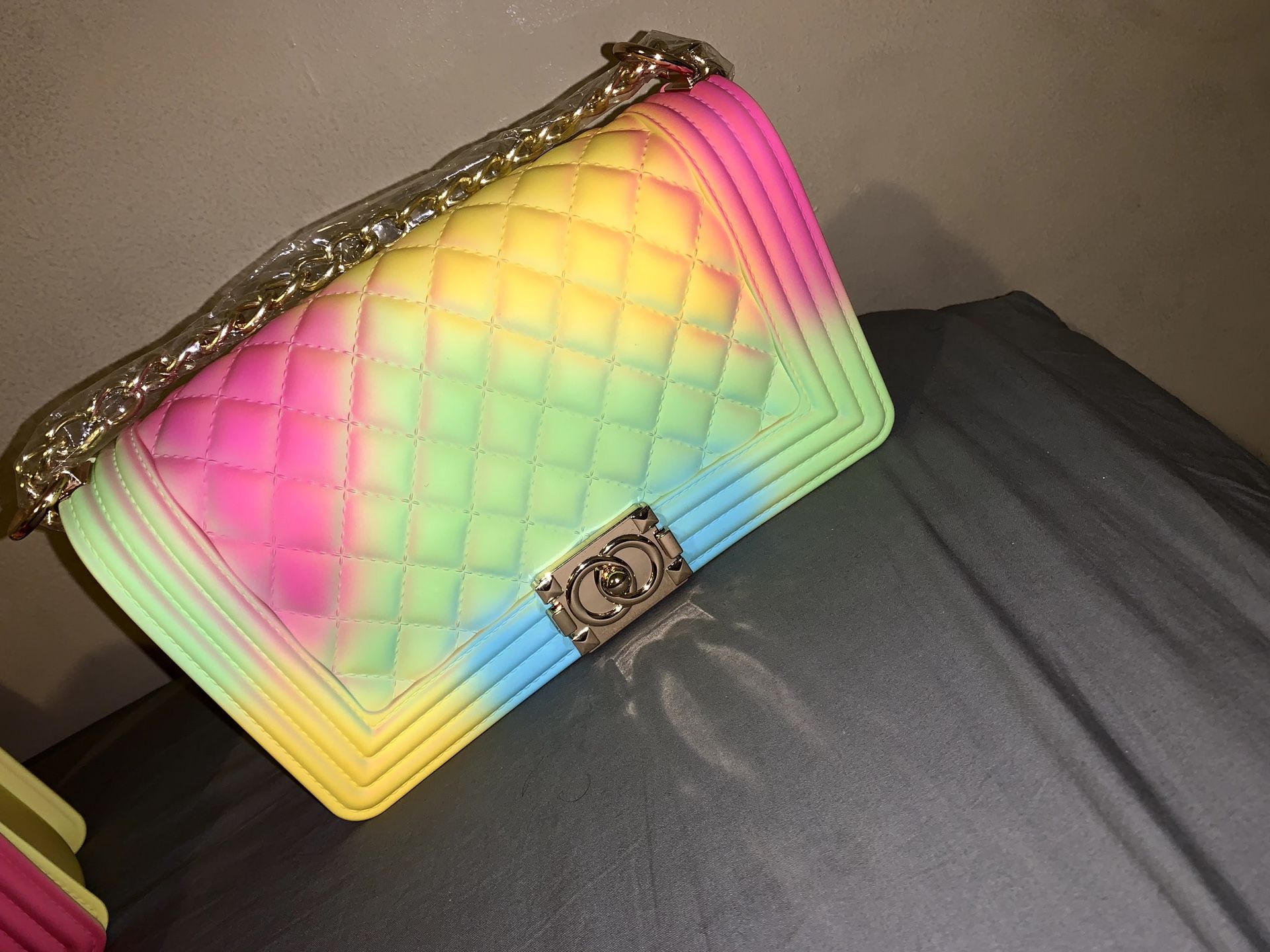 Rainbow purse