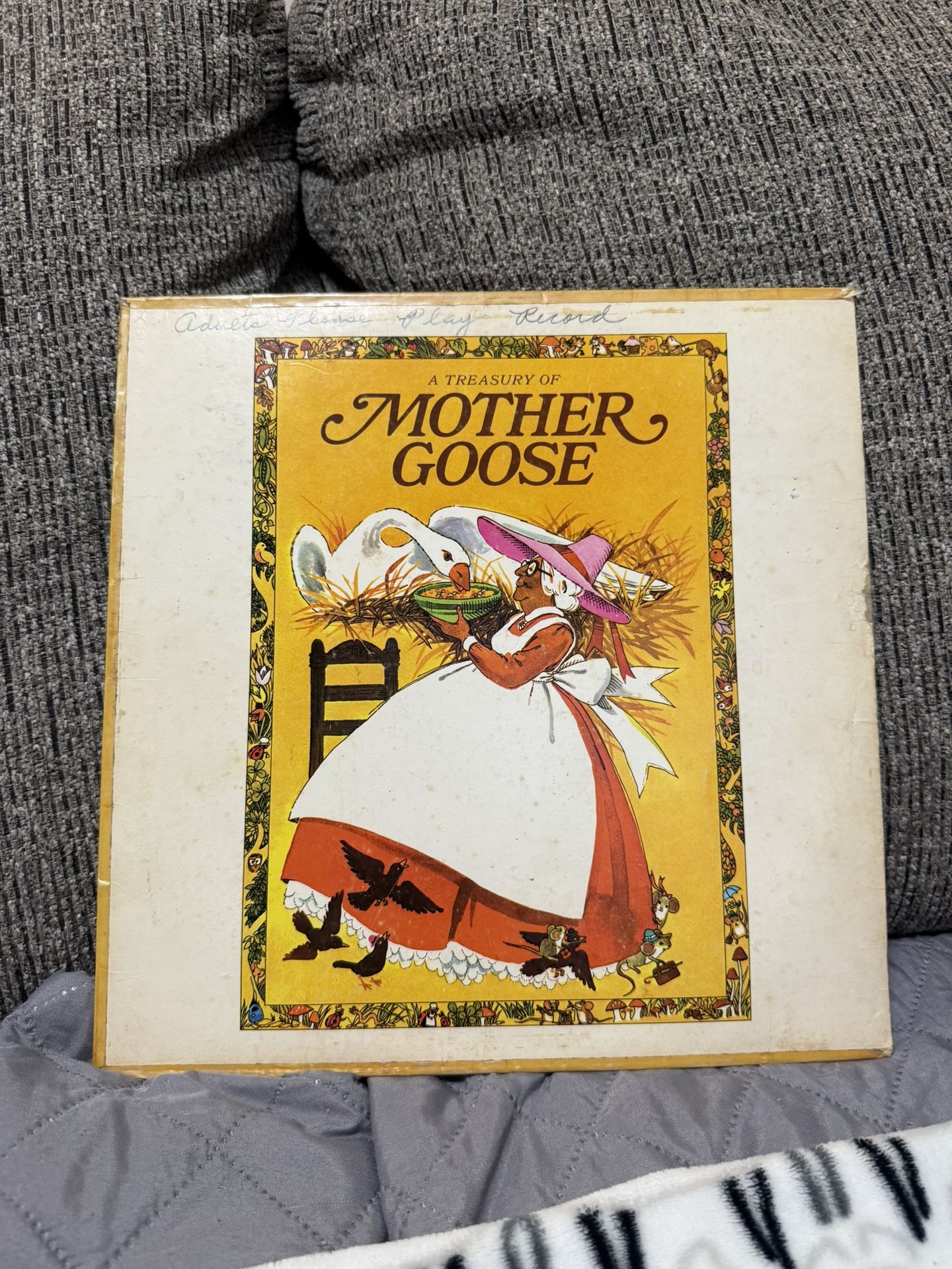 A Treasury Of Mother Goose by The Carillon Singers Columbia Vinyl LP