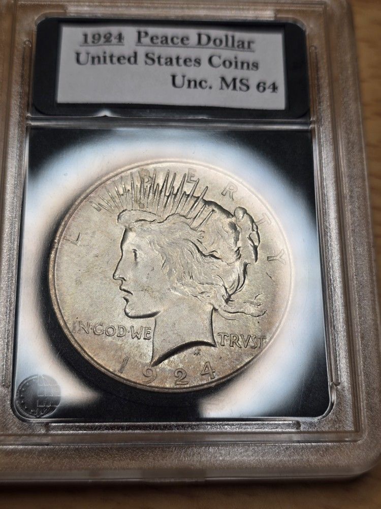 1924 Peace Dollar