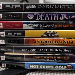 PSP PlayStation Portable Game Lot