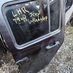2020 Wrangler Lh Rear Door