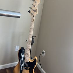 Fender Squire Bass Guitar W/ Bass Amp