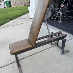 Old School Weight Bench