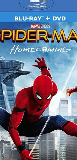 Spider Man Homecoming Blue Ray