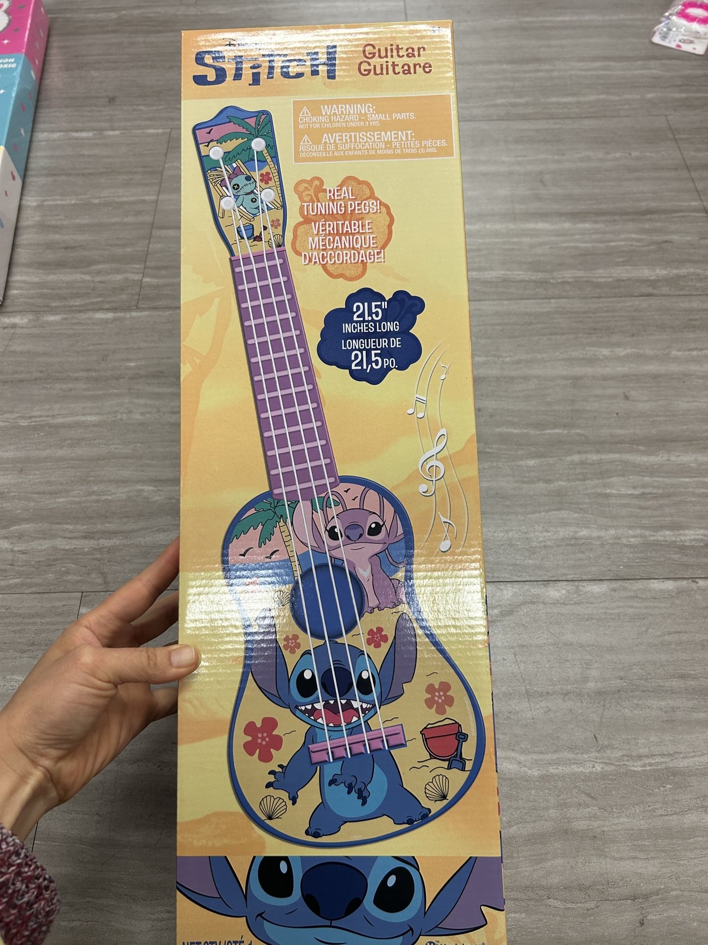 NWT Disney Stitch kids Guitar 