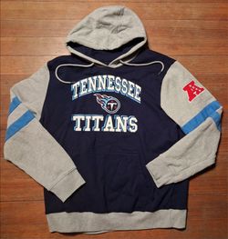 Tennessee Titans Mens size Xlarge Hoodie NFL Brand Kangaroo pocket New