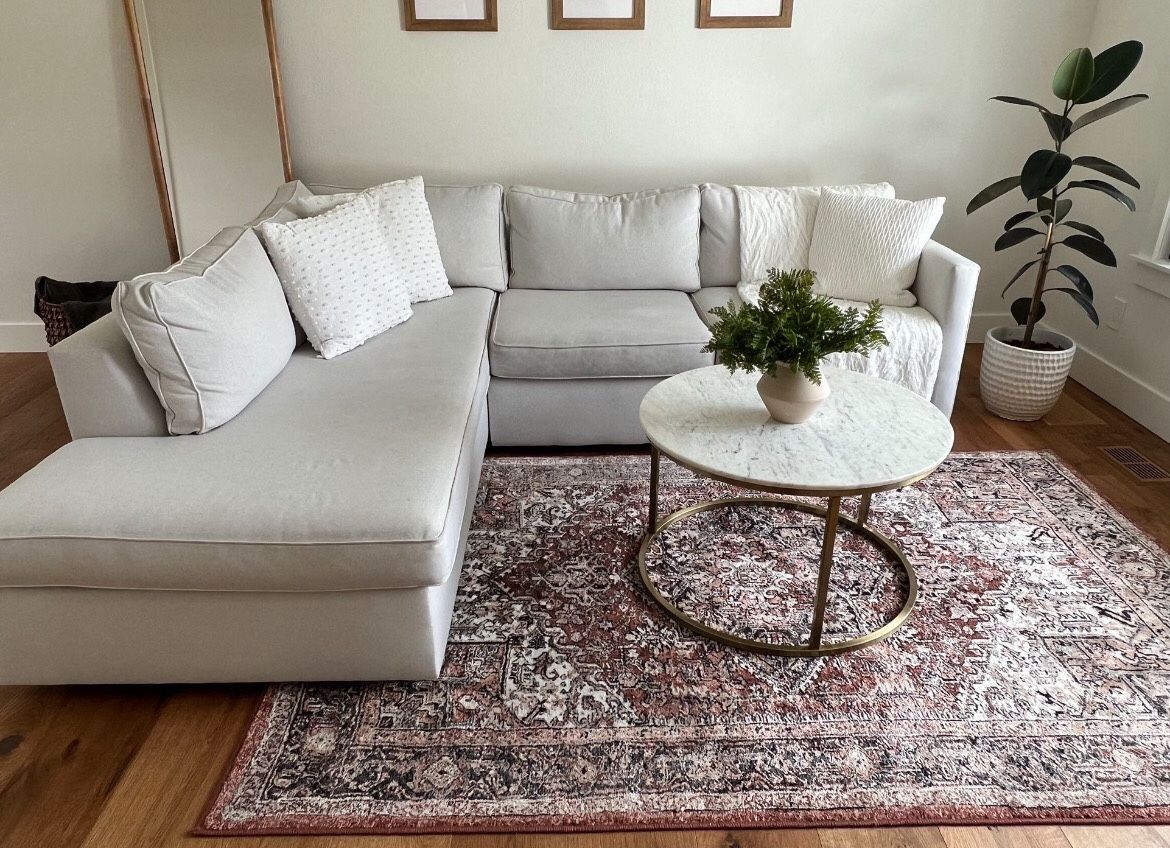 Harris Sleeper West Elm Sectional sofa Delivery Avalible